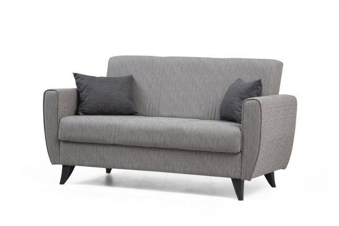 Atelier Del Sofa Zaden - Sofá-cama de 2 plazas Gris claro Atelier Del Sofa Zaden - Sofá-cama de 2 plazas Gris claro